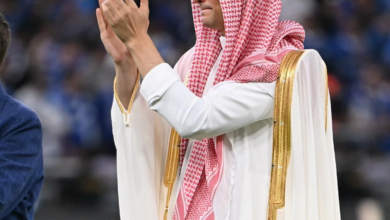The Saudi bisht and the message of the American investor at the Cup final