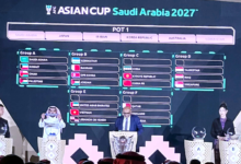 كأس آسيا 2027: السعودية في مجموعة خليجية مع الكويت وعمان