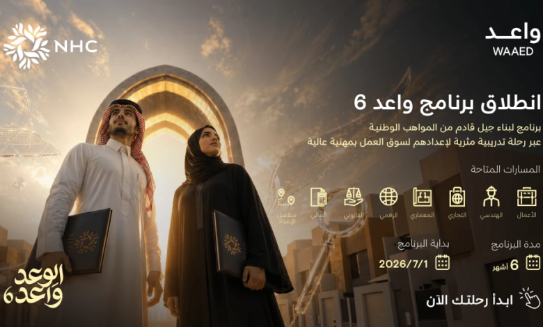 برنامج واعد 6: الوطنية للإسكان تفتح باب التسجيل للخريجين
