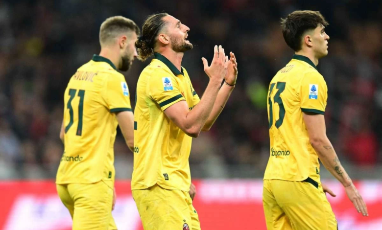 Atalanta defeats Milan 3-2 with a late goal in the 2023 Italian League