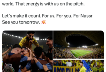 Ronaldo's message ignites the Riyadh derby ahead of the Al-Hilal match