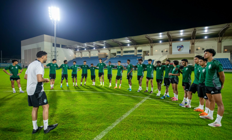 مباراة المنتخب السعودي للناشئين والصين في كأس آسيا
