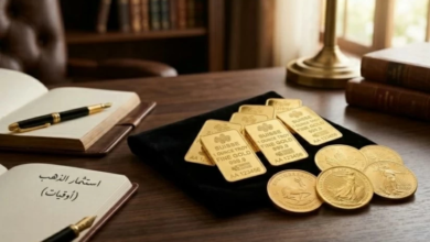 تراجع أسعار الذهب: غرام عيار 18 ينخفض إلى 412 ريالاً