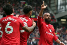 Manchester United's victory over Nottingham Forest in the Premier League