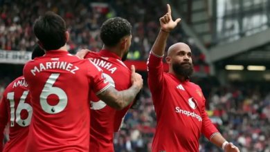 Manchester United's victory over Nottingham Forest in the Premier League