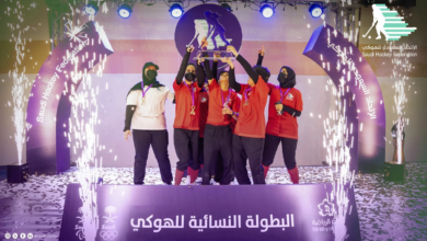 Al-Ru'ya team crowned champions of the fourth women's hockey tournament in Al-Baha