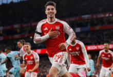 Arsenal defeat Burnley and move closer to clinching the English Premier League title