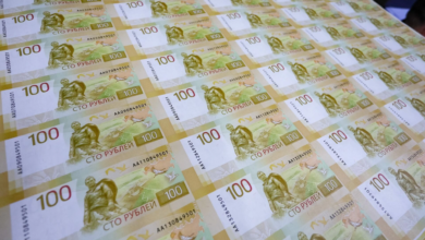 The Russian ruble has risen to become the best performing currency against the dollar