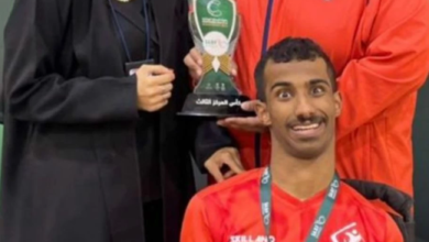 عبد العزيز الزهراني يستعد لبطولة العالم للبوتشيا
