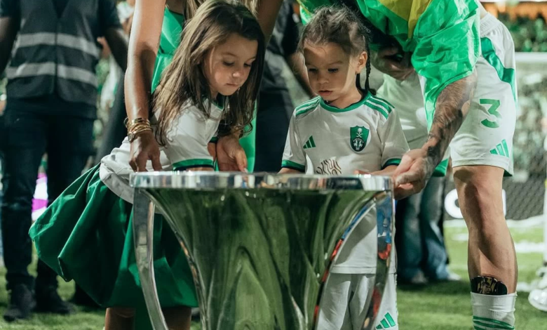 A touching message from Roger Ibanez's wife to Al-Ahli Saudi fans