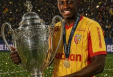 Saud Abdulhamid's marriage after winning the French Cup with Lens
