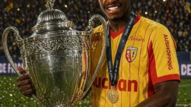 Saud Abdulhamid's marriage after winning the French Cup with Lens