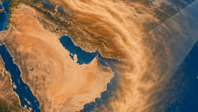 عواصف غبارية تضرب الشرق الأوسط: رصد 141 حالة في يوم واحد