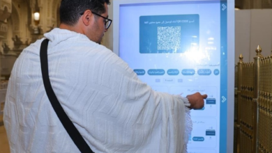 الشاشات التفاعلية بالمسجد الحرام: دليل الحجاج والمعتمرين