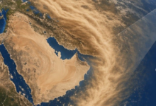 انخفاض كبير في ساعات الغبار بالسعودية بنسبة 29% في أبريل