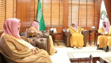 The Kingdom's Grand Mufti and the head of the anti-corruption authority discuss strengthening cooperation against corruption