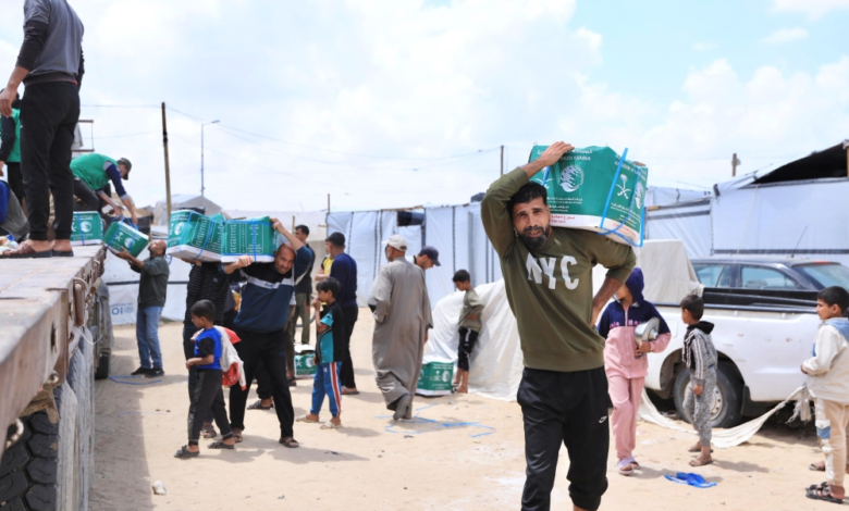 King Salman Relief Center aid reaches thousands of families in Gaza