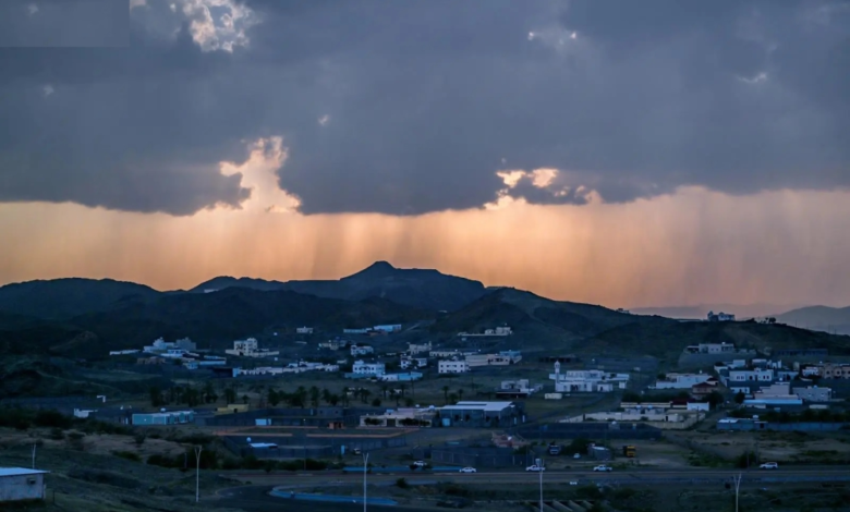 Saudi Arabia weather: Dust storm warnings in Najran and heavy rain in Al-Baha