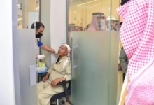 Integrated services for Yemeni pilgrims at Al-Wadi'ah border crossing: robots and vaccinations