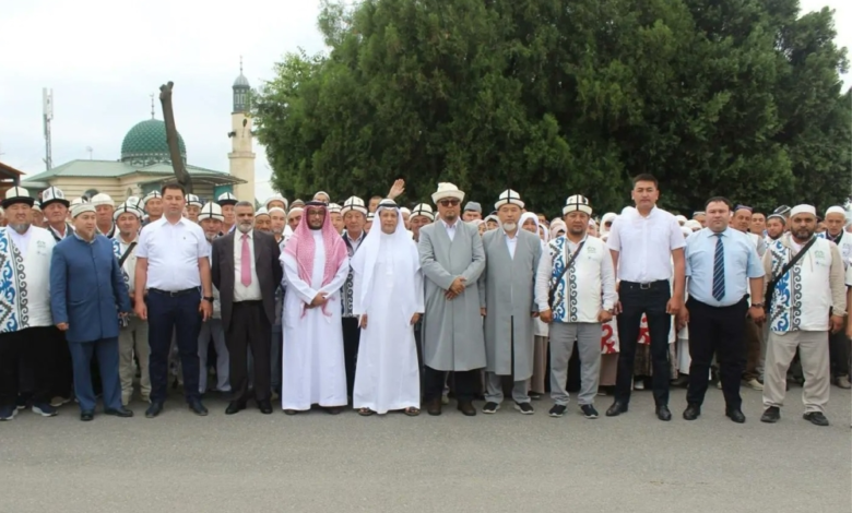 The Saudi ambassador bids farewell to Kyrgyz pilgrims for the 1445 AH Hajj season