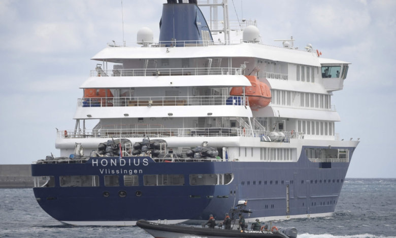 Honduos ship sails to the Netherlands after outbreak of deadly Hanta virus