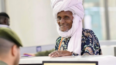 Madinah Airport receives the first groups of pilgrims from Benin for the Hajj season of 1447 AH