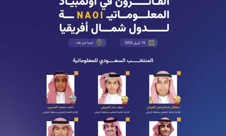 المنتخب السعودي للمعلوماتية يحصد 6 جوائز في أولمبياد 2024