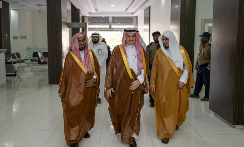 The head of the Board of Grievances inspects the courts in Al-Jawf to enhance judicial efficiency