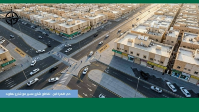 تطوير تقاطع ظهرة لبن بالرياض لفك الاختناقات المرورية