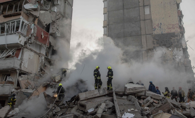 Intense Russian attack on Kyiv leaves dozens dead and wounded