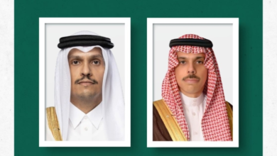 وزير الخارجية السعودي يبحث الأوضاع الإقليمية مع نظيره القطري