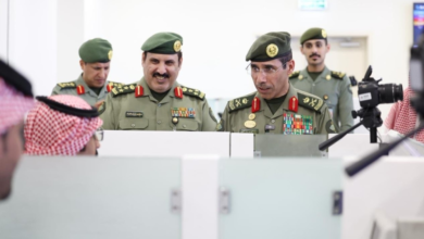 مدير الجوازات يتفقد اللجان الموسمية بمداخل العاصمة المقدسة
