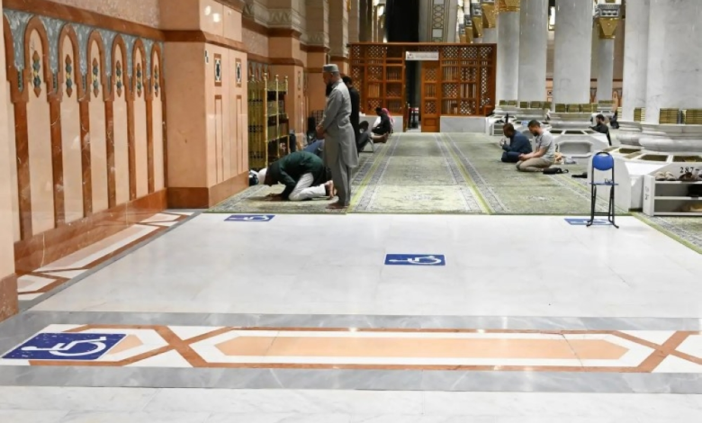 خدمات المسجد النبوي: 4700 كرسي متحرك لخدمة ذوي الإعاقة