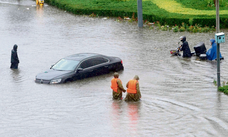 China floods death toll rises to 22, dozens missing