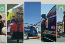 جهود الهلال الأحمر لتأمين المسار الإسعافي للحجاج بطريق الهجرة