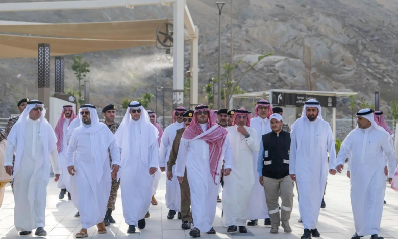 The Minister of Interior inspects the readiness of the holy sites and Hajj plans