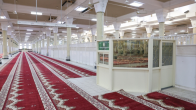 Al-Khaif Mosque is ready to receive pilgrims on the Day of Tarwiyah
