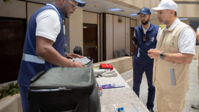 The Minister of Health inspects the Hajj Food and Drug Operations Center in Mecca