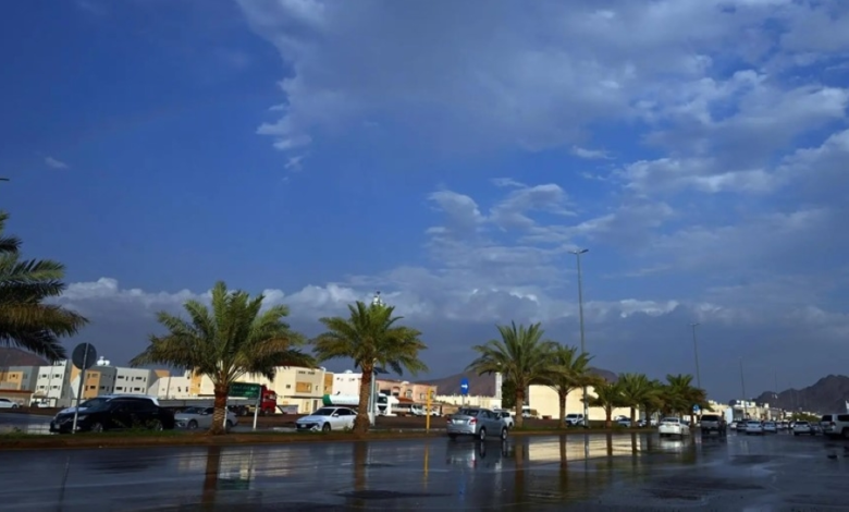 حالة الطقس في السعودية الأحد: رياح وأتربة وأمطار رعدية