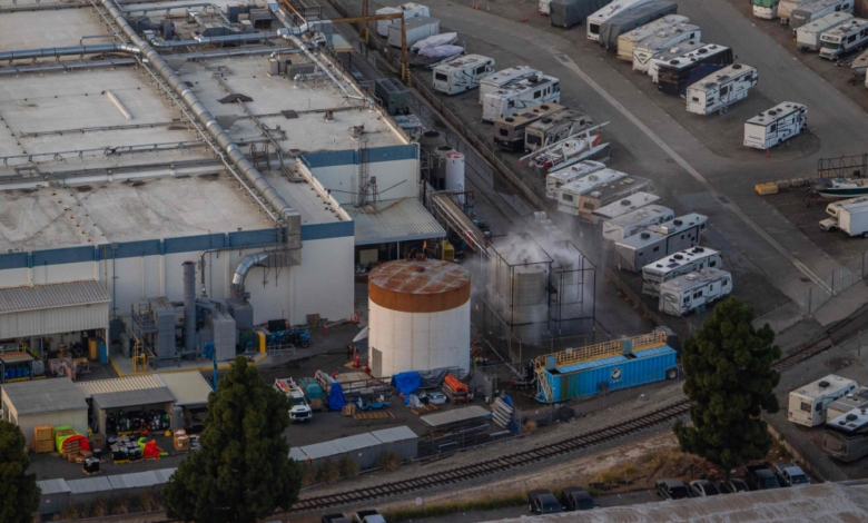 Chemical leak in California: 40,000 evacuated amid fears of explosion