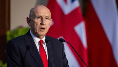 Electronic jamming targets British Defense Minister's plane