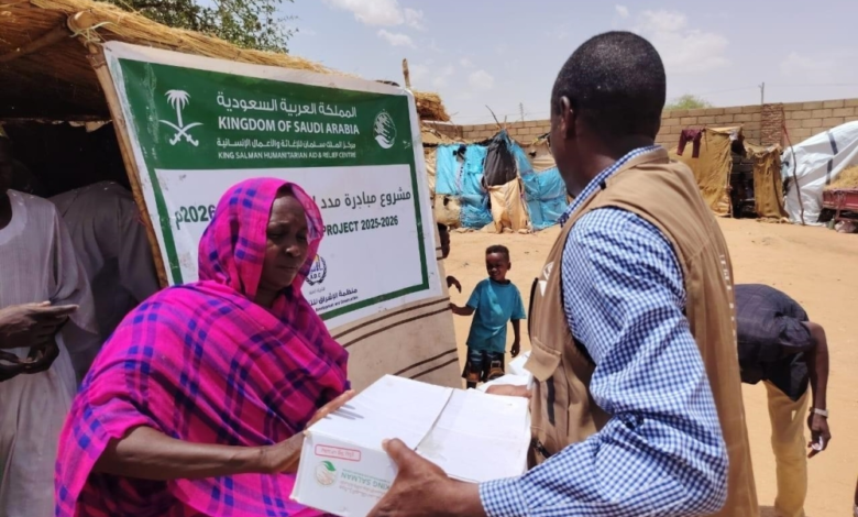 King Salman Relief Center distributes food aid in Sudan