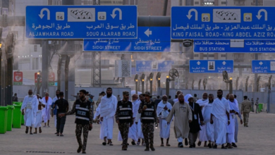 Pilgrims flocked to Mina to spend the Day of Tarwiyah