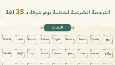ترجمة خطبة عرفة بـ 35 لغة عالمية | جهود الشؤون الدينية