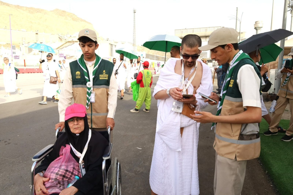 On the Day of Tarwiyah, the nation's scouts create unforgettable human stories