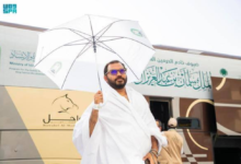 طقس الحج: 45 درجة في منى وتوقعات بحرارة شديدة بعرفات