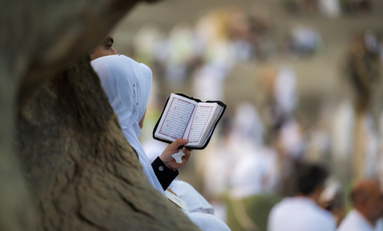 The pilgrims' ascent to Mount Arafat is complete amidst a spiritual atmosphere