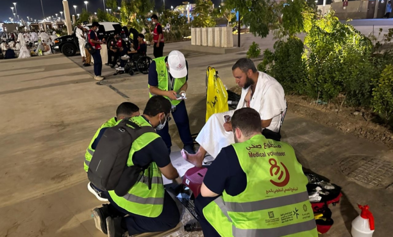 البرنامج الصحي التطوعي بالحج 1445: 115 فريقًا لخدمة ضيوف الرحمن