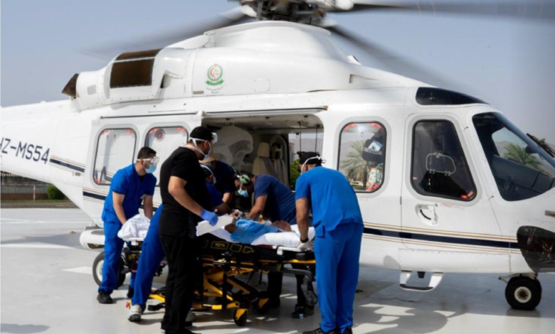 إخلاء جوي عاجل لحاج بمكة: رعاية صحية متكاملة للحجاج