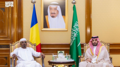 Crown Prince meets with President of Chad to strengthen strategic cooperation